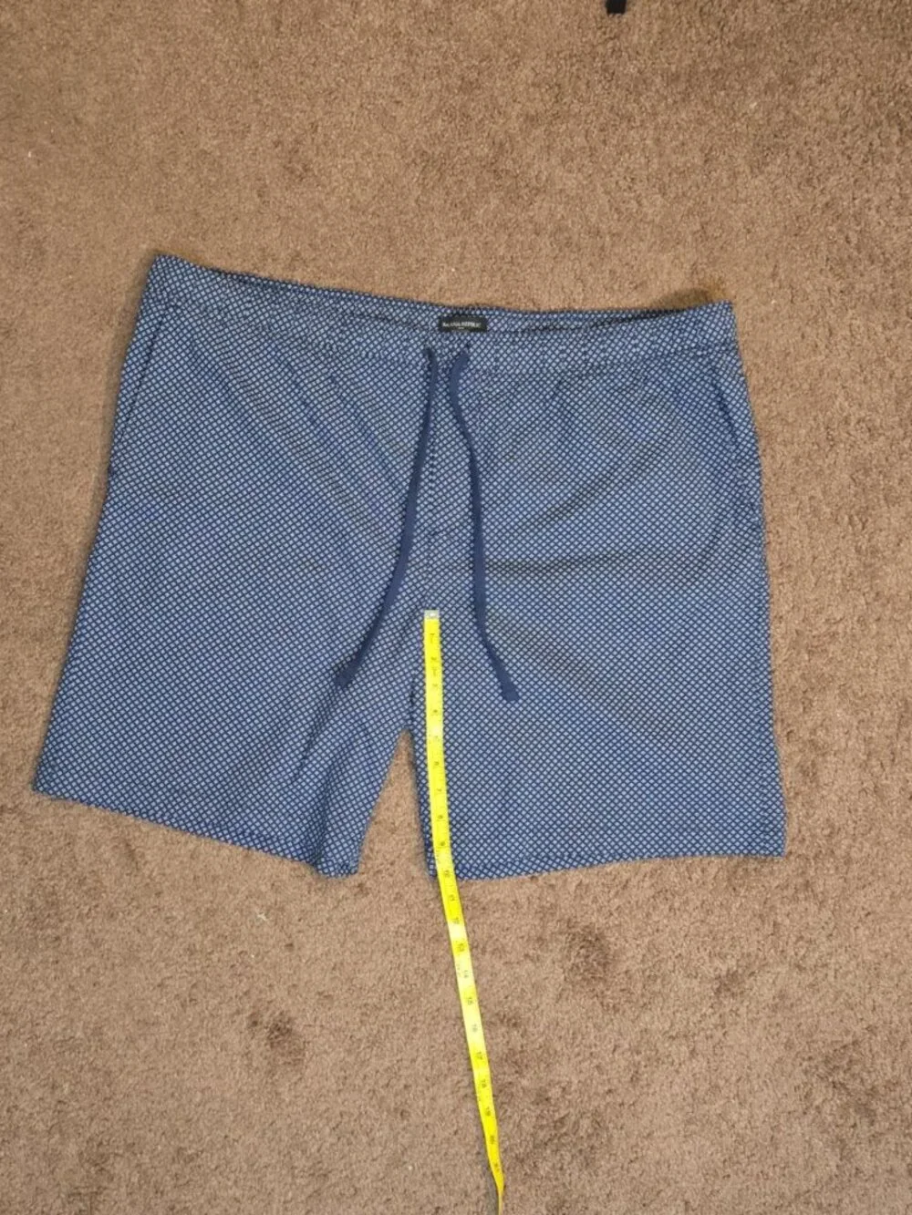 Banana Republic Deck Shorts Men XXL Navy Blue Quick Dry Stretch Coastal Preppy